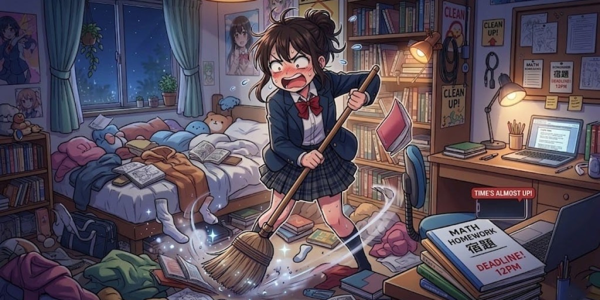 Why We Clean Our Room Only When We Have Important Work ??