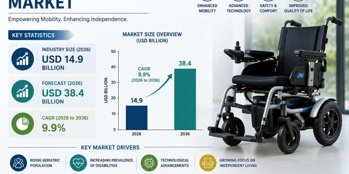 Electric Wheelchair Market Gains Momentum as Hospitals and Home Care Providers Expand Powered Mobility Adoption