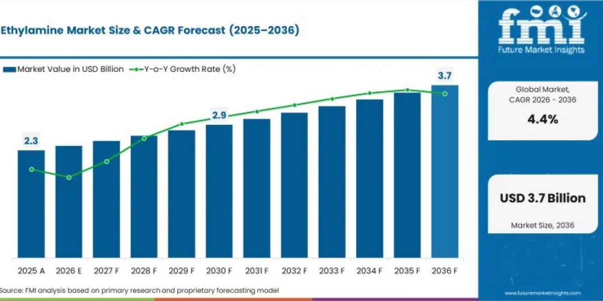 Ethylamine Market Witnessing Steady Expansion Supported by Specialty Amine and Industrial Chemical Applications