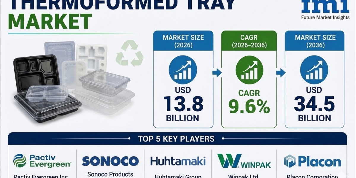Thermoformed Trays Market to Expand at a Robust Pace Through 2036 | Driven by Demand for PET and RPET Trays