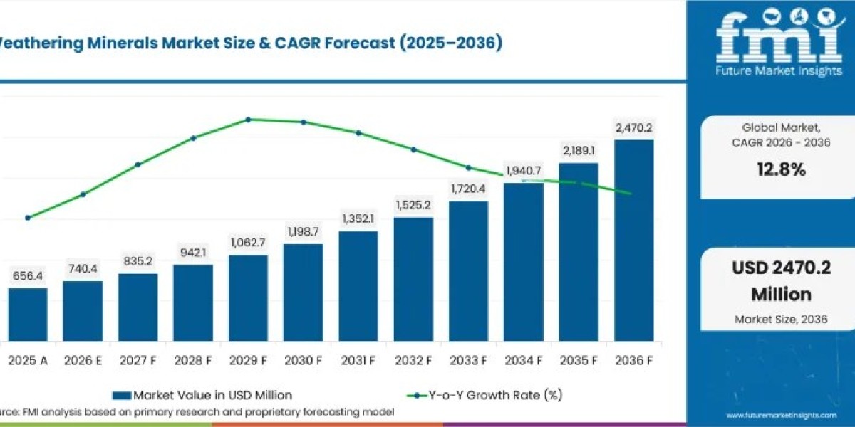 Weathering Minerals Market Set to Surge: Global Industry Forecast Reaches New Heights by 2036