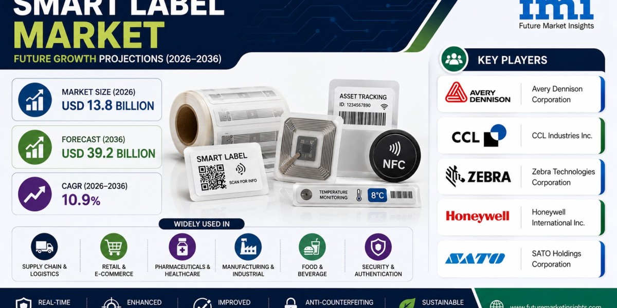 Smart Labels Market to Reach USD 39.2 Billion by 2036 as Product Authentication Requirements Expand Worldwide